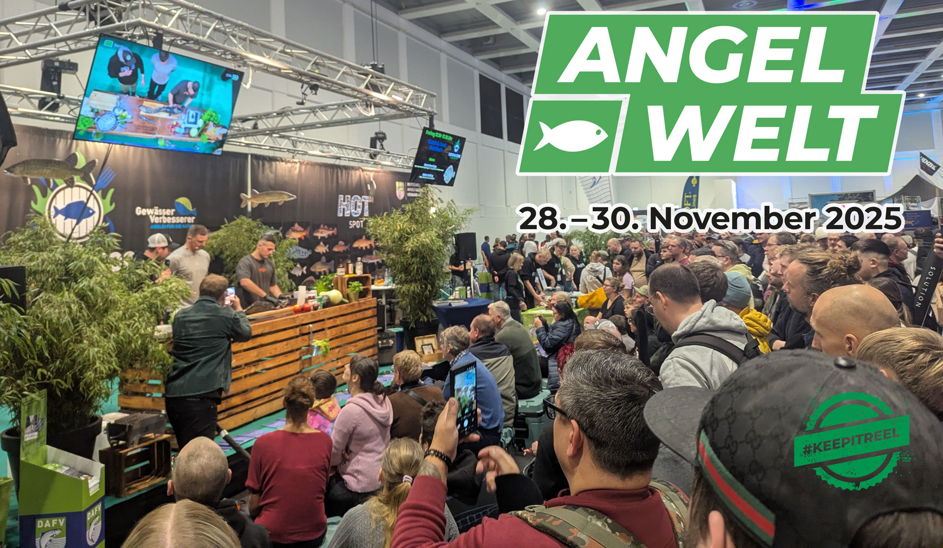 Europas größte Angelmesse – DAFV setzt starkes Zeichen auf der AngelWelt Berlin 2025