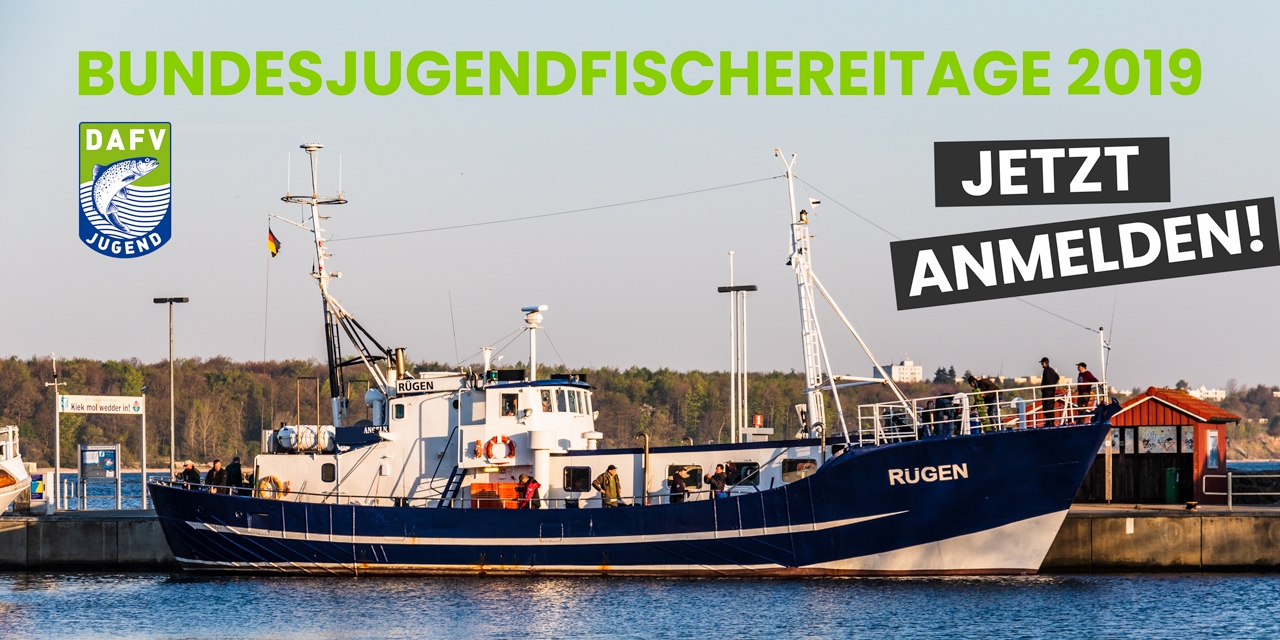 3. Bundesjugendfischereitage des DAFV im Meeres- und Binnenfischen vom 14.10 bis 19.10.2019 in Prora (Rügen)
